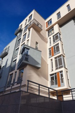 Residential house. Facades.
