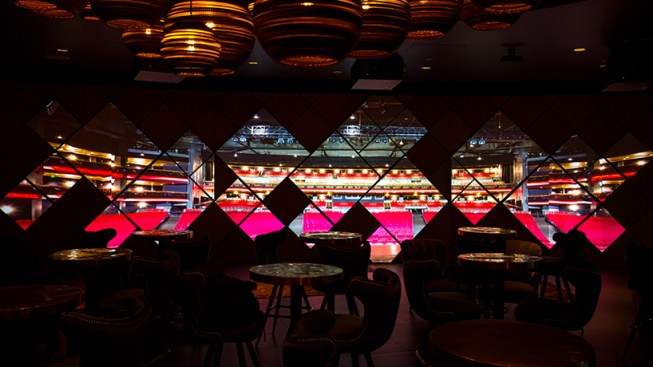 Projection Mapping LA Microsoft Gallery Lounge