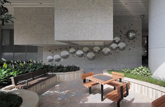 Home furniture heights were specially set to suit the needs of wheelchair users