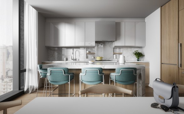 277 Fifth Avenue, Private Residence, Open Kitchen