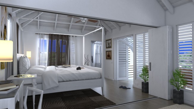 Jungle Bay Villas Bedroom