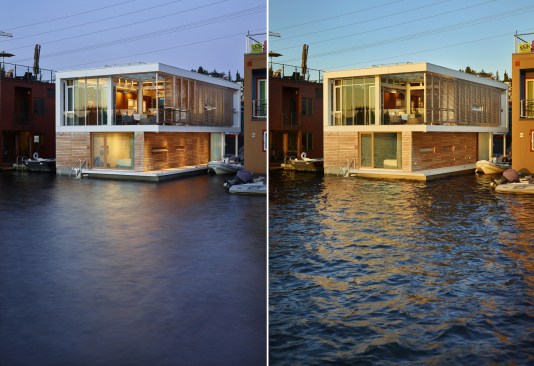 Dunn Floating Home - Seattle, Washington.Image license: Vandeventer + Carlander Architects© Copyright 2016 Benjamin Benschneider All Rights Reserved. Usage may be arranged by contacting Benjamin Benschneider Photography. Email: bbenschneider@comcast.net or phone: 206-789-5973.