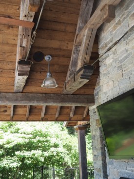 outdoor living room ceiling