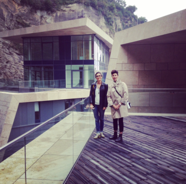 Hariri & Hariri Sternbrauerei Salzburg Gisue Hariri & Mojgan Hariri Site Visit 