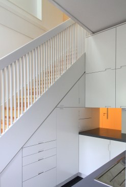 kitchen & stairs