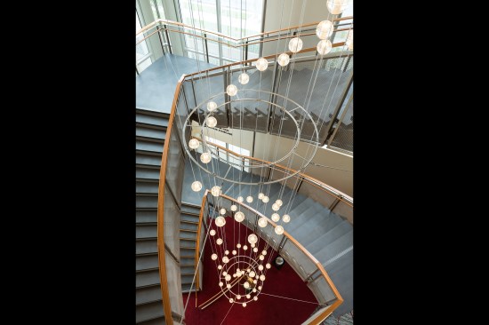 Interior, Stair from above