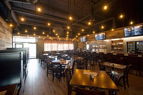 View from rear entrance