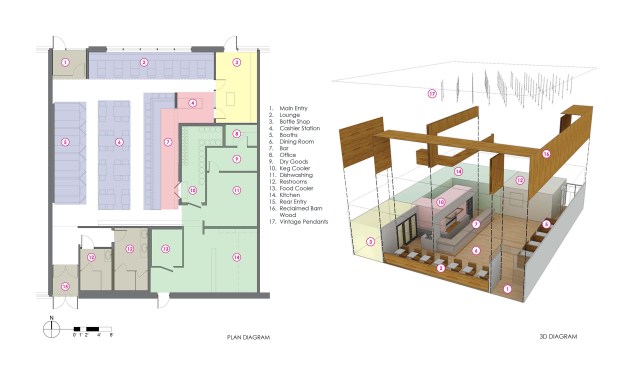 Floor Plan & Exploded 3D Diagram