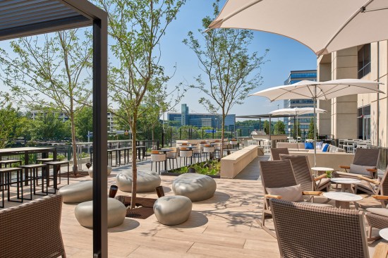 The Social at Hilton Headquarters by CORE architecture + design