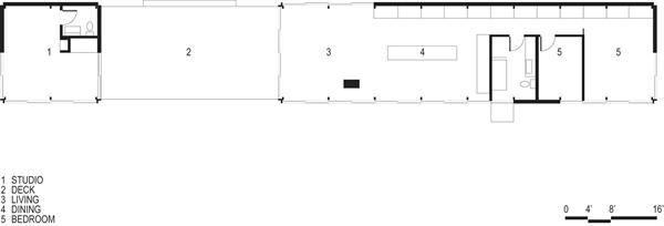 The homes floor plan.