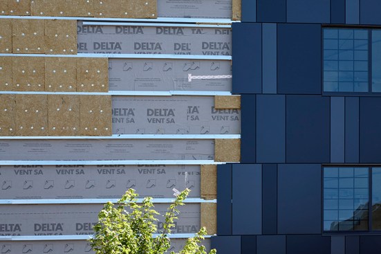 nstallation of rainscreen cladding