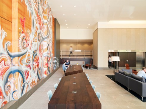 Key Center Lobby by SkB Architects