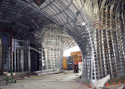 Construction photo, July 2013.