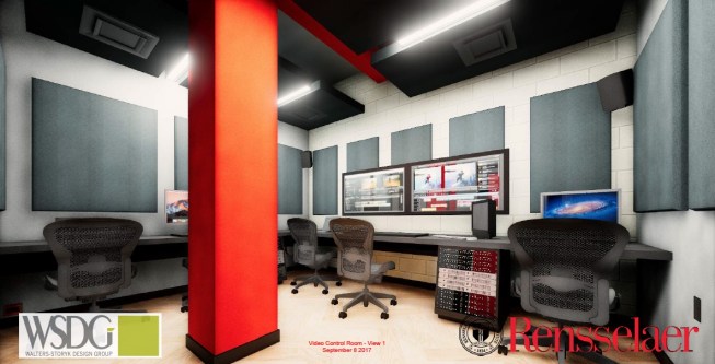 Rensselaer Polytechnic Institute Video Control Room