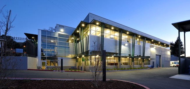 Exterior View from Staff side