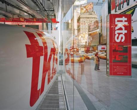 Signage showing ticket availability