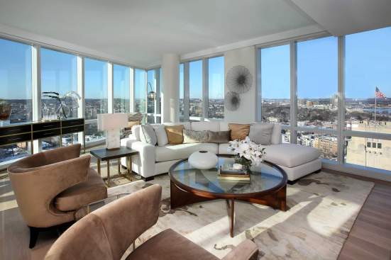 Exterior of Pierce Boston