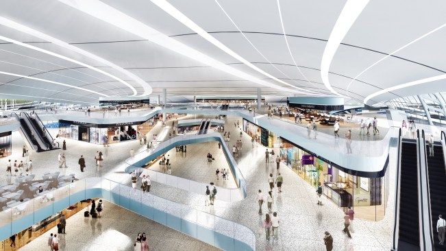 Shenzhen Airport Satellite Concourse, China, by Aedas