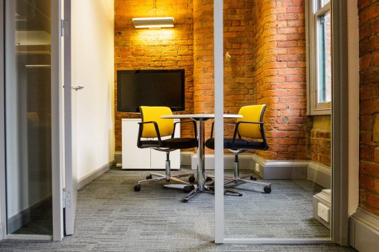 Interior small meeting room at Buffalo 7