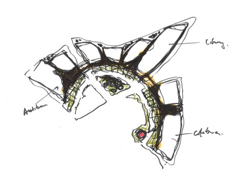 Taipei European School Yangmingshan Campus Redevelopment Project, Taipei, Taiwan - Sketches