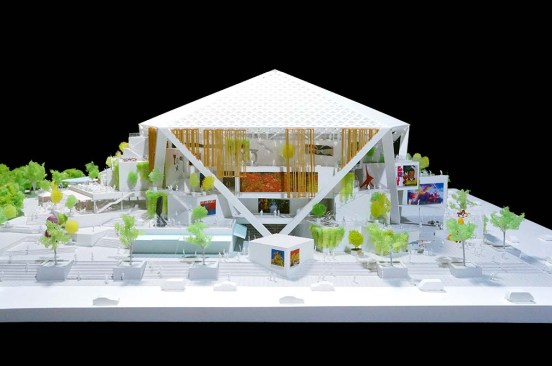 Model+of+the+Tainan+Museum+of+Fine+Arts.+
