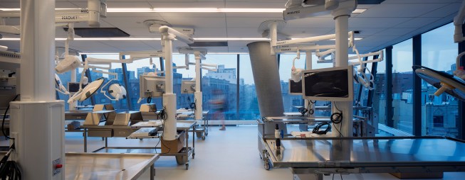 Columbia University Roy and Diana Vagelos Education Center, Lab space