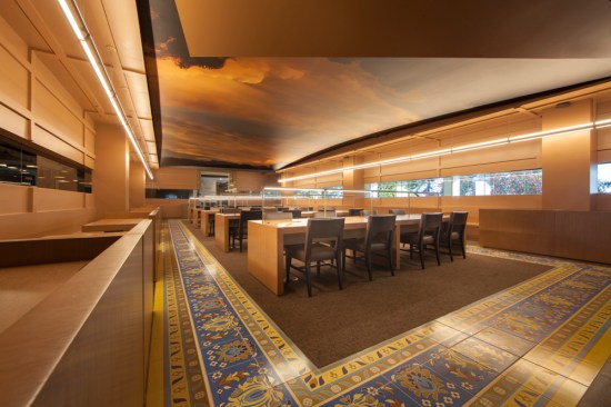 Central reading room