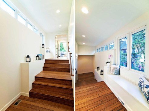 Wide promenade hallway