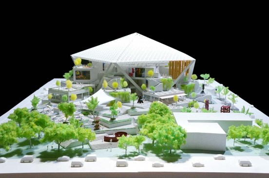 Model+of+the+Tainan+Museum+of+Fine+Arts.+
