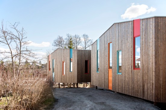 Waldorf School Fredrikstad by LINK Arkitektur; Kebony wood cladding