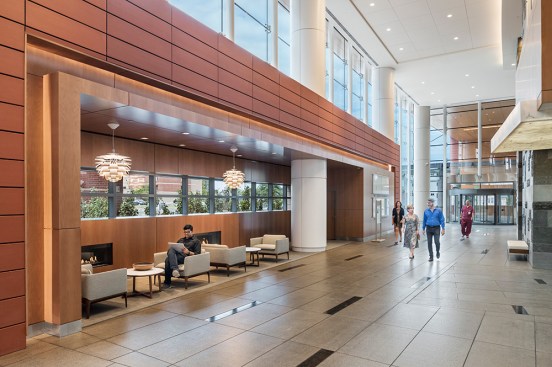Respite Area along Concourse