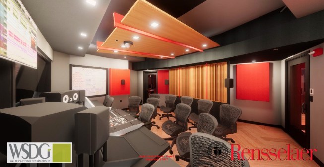 Rensselaer Polytechnic Institute Audio Control Room (f-t-r)