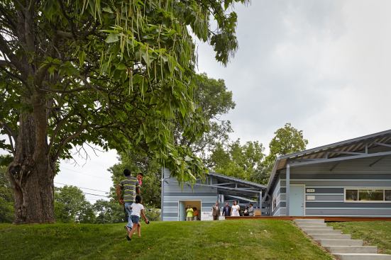 A ribbon-cutting ceremony to present the keys to the new owners attracted members of the community, as well as representatives from Heartland Habitat for Humanity and El Dorado.