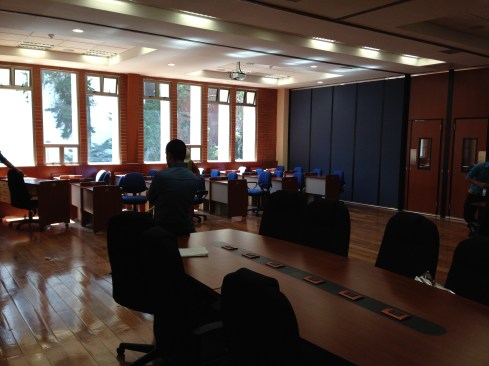 Business and classrooms integrated