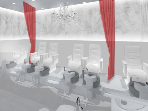 Proposed Pedicure Stations