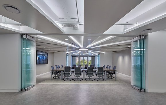 Floating conference room