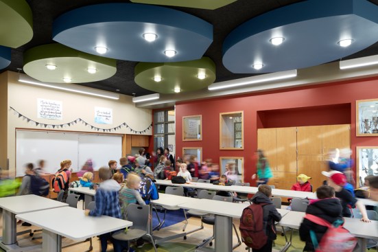 Flex room adjacent lobby area.
