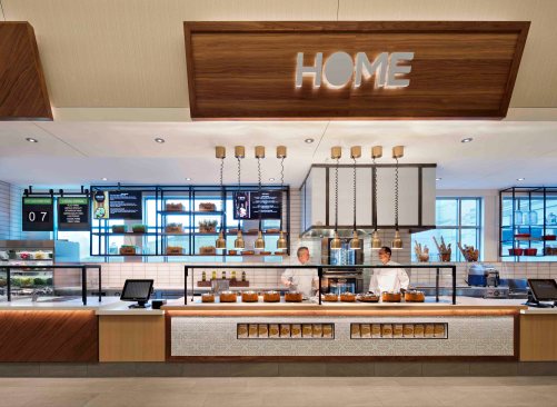 The Social at Hilton Headquarters by CORE architecture + design