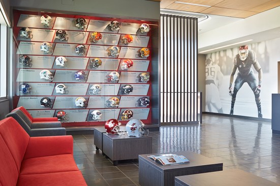 The Hall of Fame honors the history of Cougar Football.