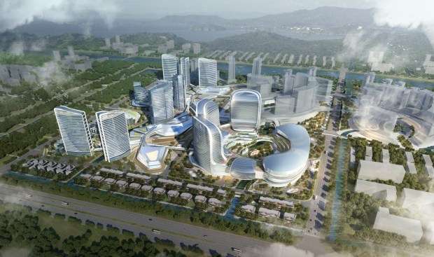 Novotown, Hengqin, Zhuhai, China, by Aedas