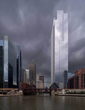 North Elevation with Storm