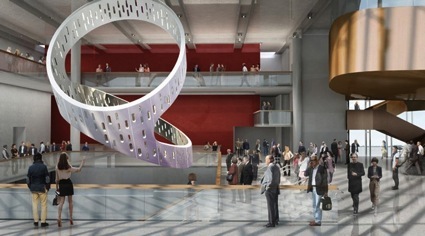 Rendering of Skylight at the New Concert Hall.