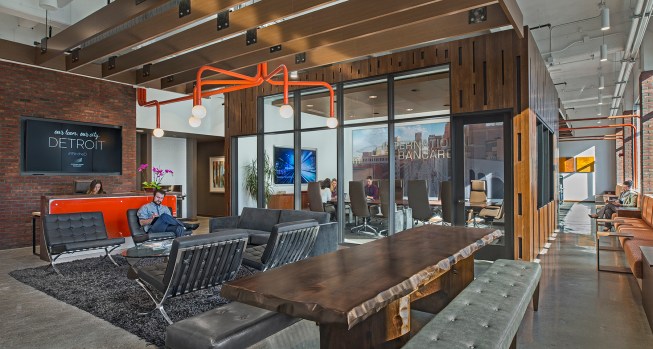 8th floor for private offices and additional meeting areas