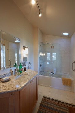 Mid-Century Mod on the Prairie - Guest Bath
