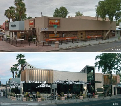 before and after, Farm & Craft