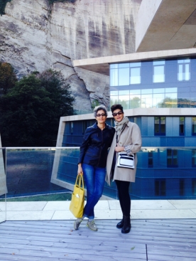 Hariri & Hariri Sternbrauerei Salzburg Gisue Hariri & Mojgan Hariri Site Visit 