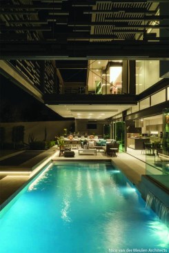 Outdoor entertainment area