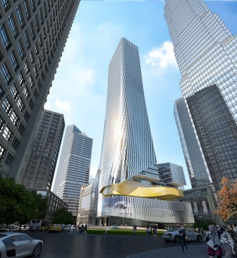 Chongqing Xinhua Bookstore Group Jiefangbei Book City Mixed-use Project, Chongqing, China, by Aedas