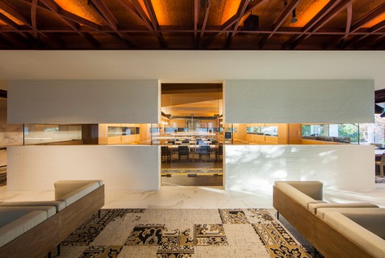 Central reading room, south elevation