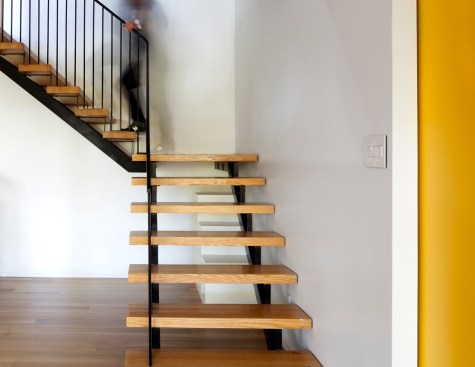 Stairs designed by Guillaume Sasseville.